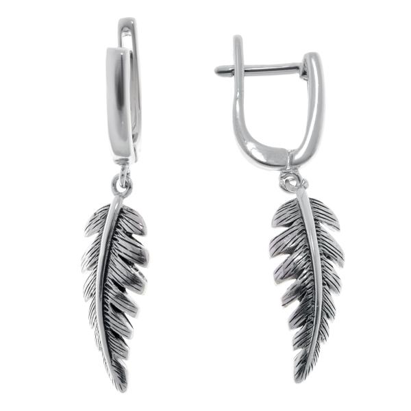 Серьги из серебра