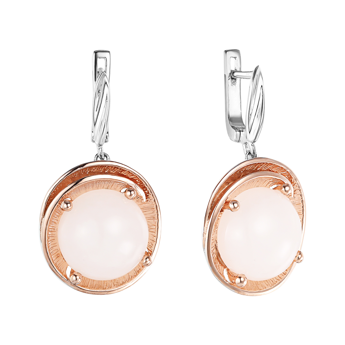 Серьги с ониксом из Серебра